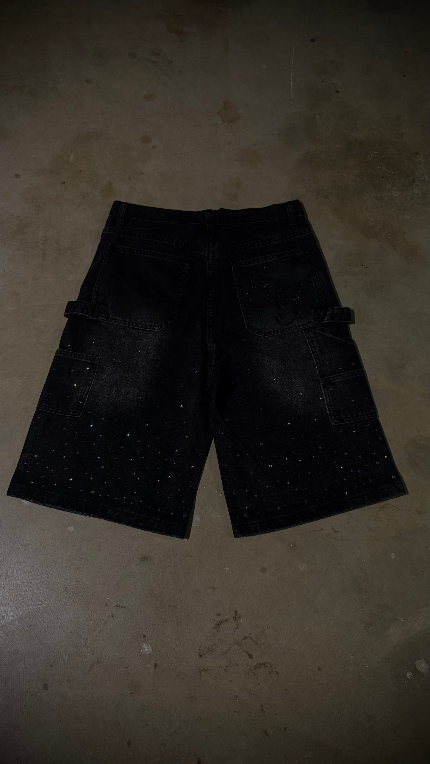 Rhinestone Jorts
