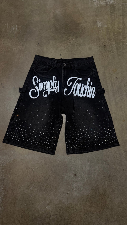 Rhinestone Jorts