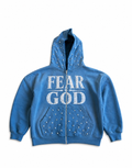 FEAR GOD Pearl/Rhinestone Zip-Up